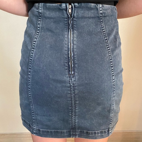 Free People Denim Skirt - Picture 3 of 5
